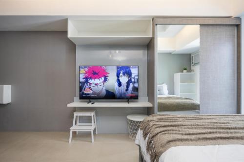 Furnished Studio in Avida Towers Riala, Cebu IT Park with Pool View, Fast WiFi, Netflix and More