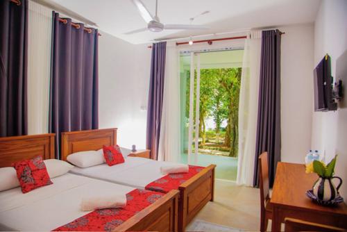 2 twin beds