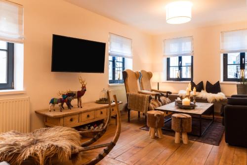 Κοινόχρηστο σαλόνι/χώρος τηλεόρασης, Raffl's Sweet Little Home in Άγιος Αντώνιος κ Άλμπεργκ