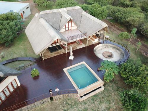 Balkong/terasse, Royal Jozini Private Game Reserve in Lubombo