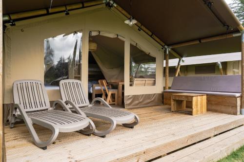 1 double bed, 2 twin beds, 2 bunk beds
