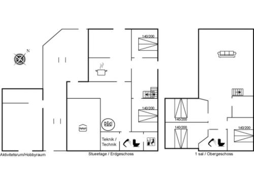  Holiday Home Xaverius - 50m from the sea in NW Jutland by Interhome in Frøstrup