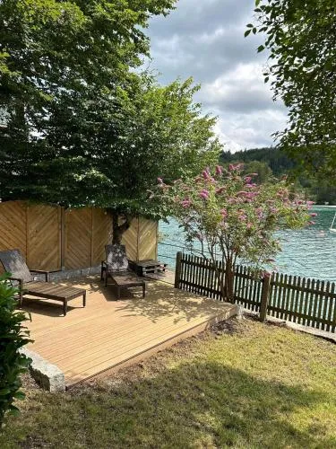 Seeoase in Walchensee, Deutschland