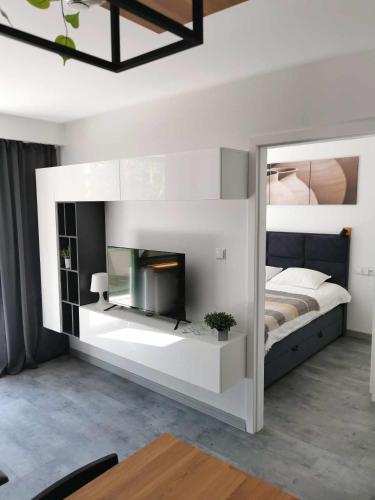 Klimatyczny apartament 104 nad Zalewem
