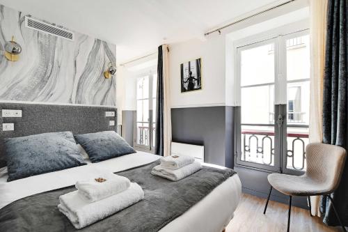 Cosy Studio for 2P with A-C - Near Montmartre, París