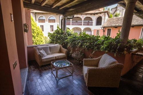Erkély/terasz, B&B Locanda Tempi Lontani Adults Only in Miasino