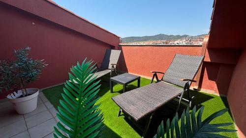Dúplex con terraza by Prestigi, Terrassa