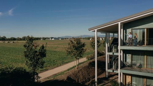 Viesnīcas āriene, Landhotel Bohrerhof in Hartheim am Rhein