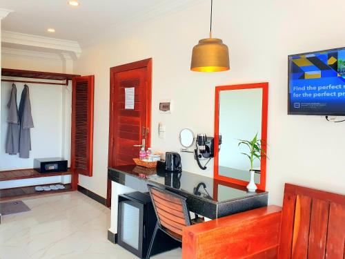 Kilátás, Darling Pub Hostel in Sziemreap