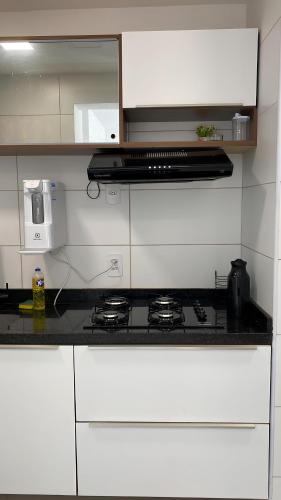 مطبخ, Apartamento de Alto Padrão Próximo à UFPE & Hospital Das Clínicas (Apartamento de Alto Padrao Proximo a UFPE & Hospital Das Clinicas) in Varzea