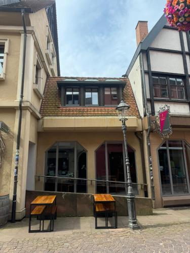 外部景觀, Deluxe-Apartment Altstadt in 埃特林根