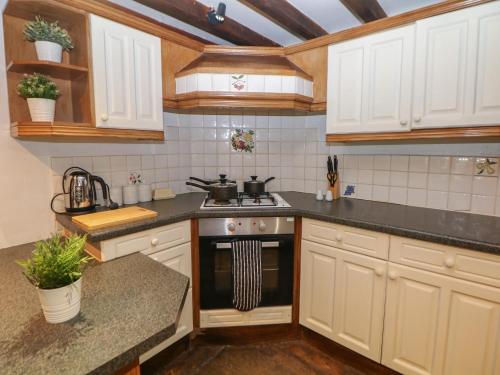 A szálláshely kívülről, Whim Cottage in Hathersage