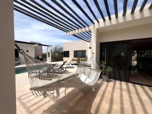 Contemporary house with pool near the beach in Todos Santos, Mexico