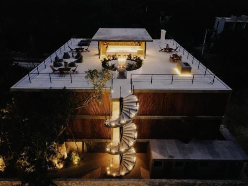 108B2 Seremonia Origen Private Pool Apartment King Bed Kitchen in Tulum, Mexico