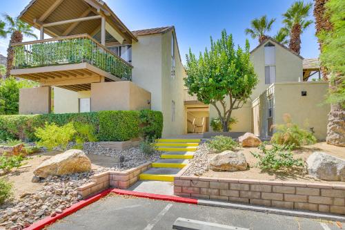 Balcony & Views: Pet-Friendly Indian Wells Unit in Indian Wells