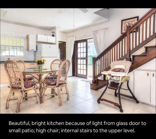 Køkken, Turtles Hideaway in Speightstown