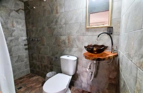 Zuhanyzó, Casa Finca Minas in Amaga