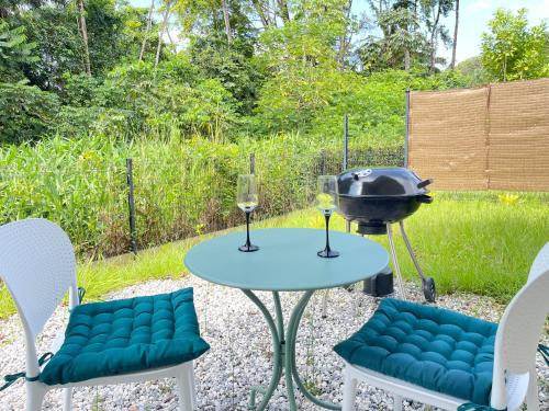 Faciliteiten, Le Petit Colibri - Jardin 80m2 et espace de travail in Remire-Montjoly
