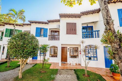 ทางเข้า, Encantador apto beira-mar Floripa RPB037 in ปอนตา ดาส กานาส