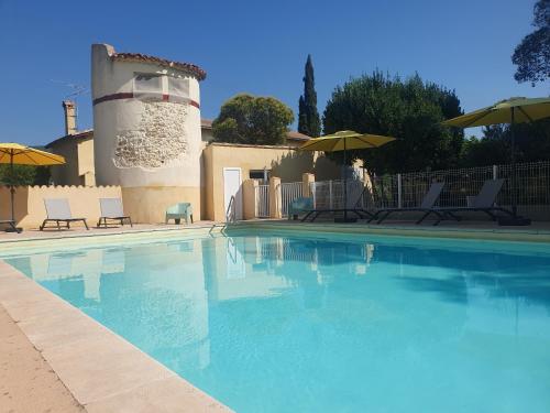 bazen, Le Mas des Quintrands Manosque - Motel de charme in Les Quintrands