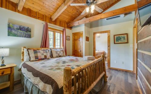 Hand Hewn Hideaway Stunning Gatlinburg Cabin with Hot Tub Table Games and Outdoor Oasis - image 12
