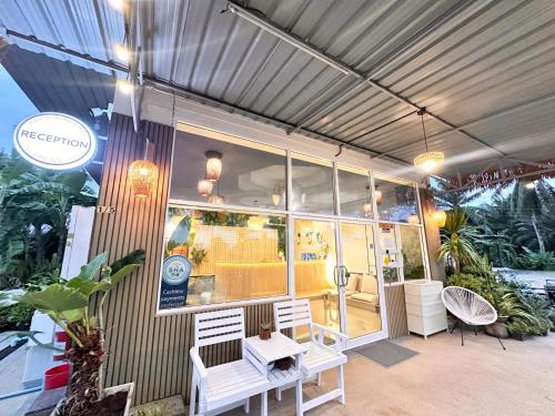 Lobby, Palm Scenery Resort in Haadson Beach