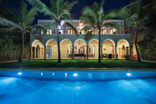 Beautiful hacienda del Mar in Puerto Aventuras, Mexico
