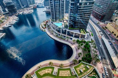 Peaceful Waterfront Marina View, Dubaï