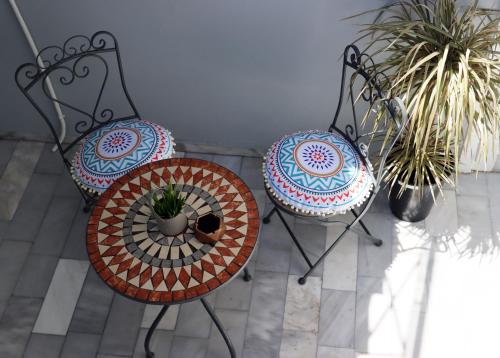 Blue superior modern studio