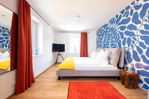 Bunter Hund Apartments - Zentrales Apartment, Parkplatz, Wintergarten, Kinderzimmer in Rothenburg ob der Tauber, Deutschland