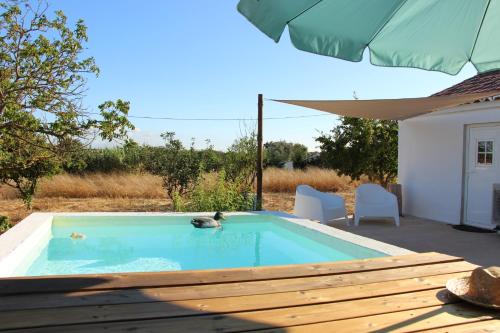 Uima-allas, OAK Monte Alentejano - 2 casas T2 alugadas sempre em simultaneo toda a propriedade e exclusiva a uma in São Domingos (Setubal)