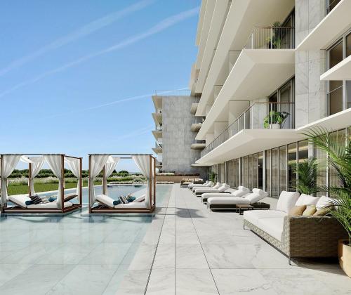 182 négyzetméteres, 3 hálószobás Apartman 3 fürdőszobával Armação de Pêra területén (BaySun Apartment & SPA - Bayline) in Silves