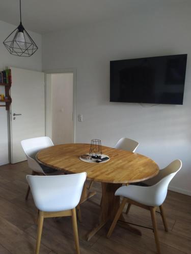 sala de TV, Ferienwohnungen am Safrangarten in Altenburg