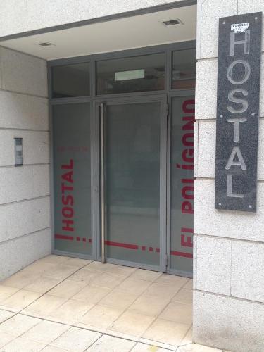 入口, Hostal El Poligono in 薩莫拉市中心