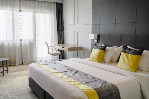 Deluxe Room (Free Return Airport Transfer & 10% discount on Food & Beverage) room in Manhattan Business Hotel Male