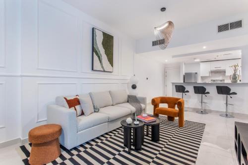 Comfy 1BR Marina Living Steps from Marina Walk, Dubaj (zdjęcie 3)