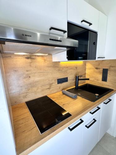 廚房, Urlaub im Zentrum von Bad Aussee in 巴特奧塞鎮中心