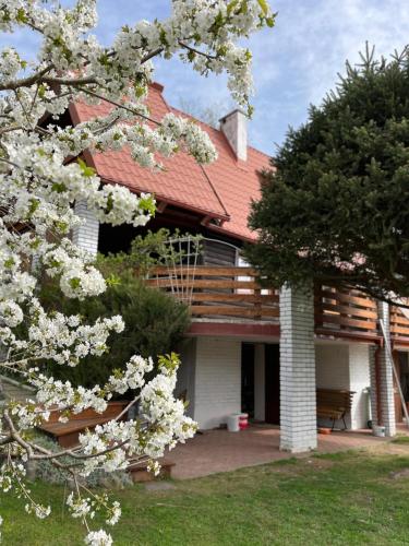 Зовнішній вигляд готелю, Leszczynowy domek nad jeziorem in Добре-Място