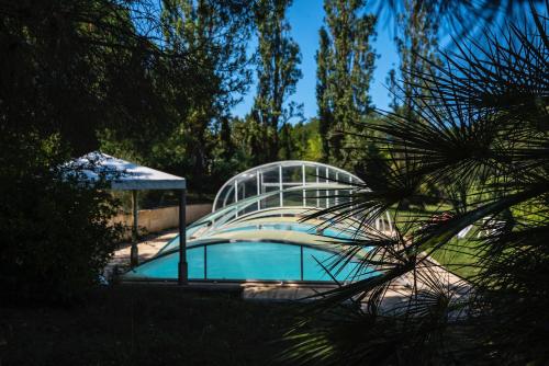 Dārzs, La Grange de l'écolieu du Turc - Piscine partagée (La Grange de l'ecolieu du Turc - Piscine partagee) in Le Mas-d'Agenais