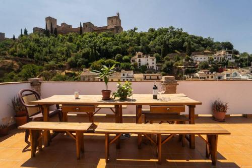 El mirador de La Alhambra, Granada