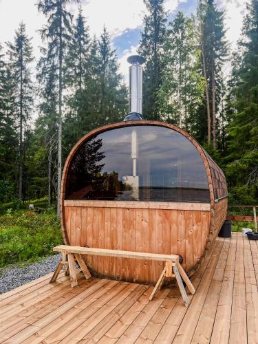 Bližnja okolica, Lakefront Villa AINOLA, 55 km from Rovaniemi in Ylikyla
