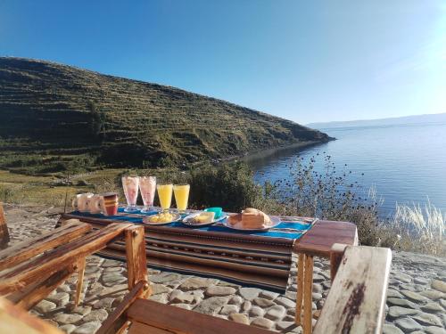 Restaurant, Ecolodge INTI WATA in Challapampa