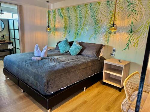 2 twin beds
