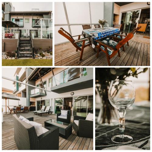 balcon/terasă, Family beachfront retreat in Rand Rifles