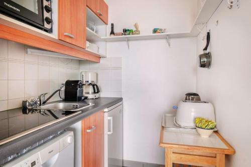 Cocina, Vue mer - appartement pour 4 in Pornichet