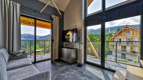 Orlik VIP Residence - Apartament dwupoziomowy Śnieżka Skyline z prywatną sauną