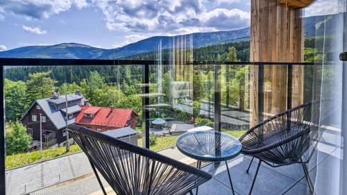 Orlik VIP Residence - Apartament dwupoziomowy Śnieżka Skyline z prywatną sauną