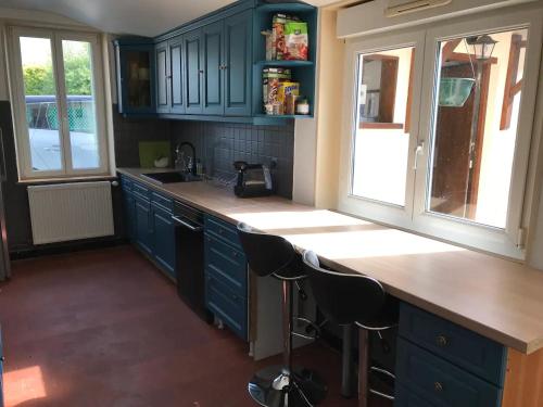 Kitchen, La Grande Carelle in Fagnieres