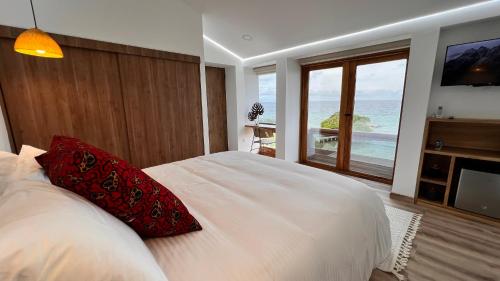 Habitación doble, deluxe, vistas al mar, balcón