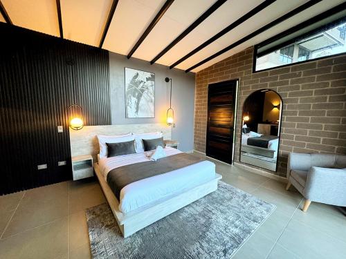 1 double bed